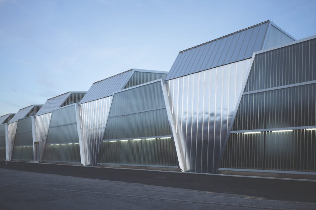 Fassade Infrasturkturbau, Bernmobil Tramdepot, Obra Bauleitung, Bauleitung Bern, Eberhard Bauleitung.